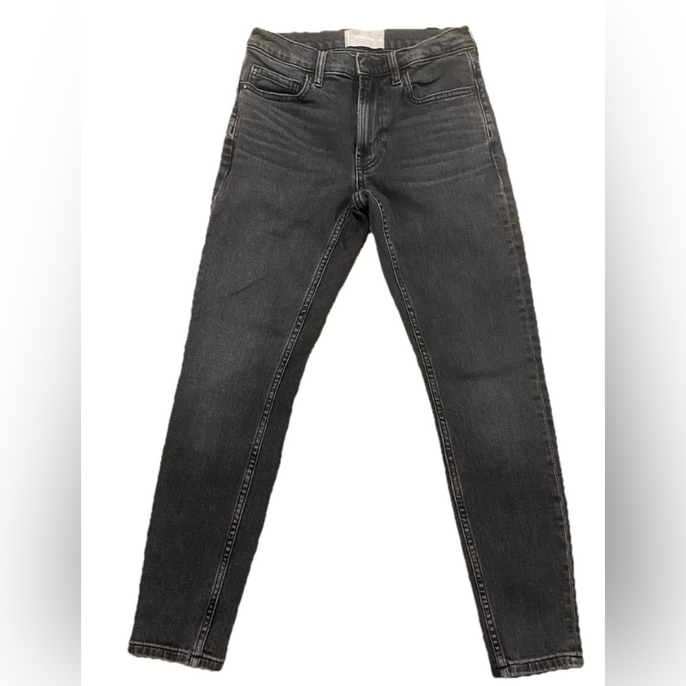 Everlane Jeans Women's 25  Ankle Charcoal Wash Denim Skinny Cotton Stretch